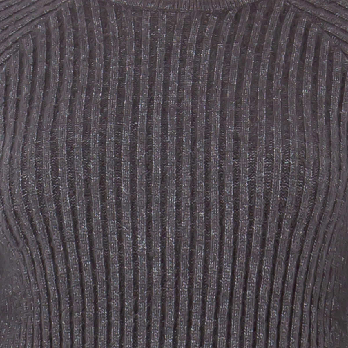 Fever Women's Bell Sleeve Soft Marled Ribbed Knit Crewneck Sweater