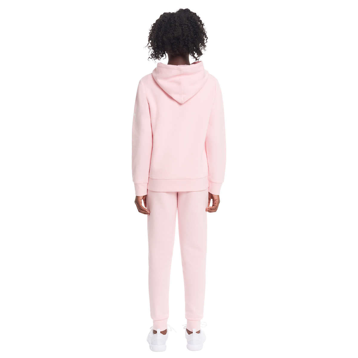 PUMA Big Girl's Youth Fleece Casual Sweatshirt Kangaroo Pocket Active Hoodie