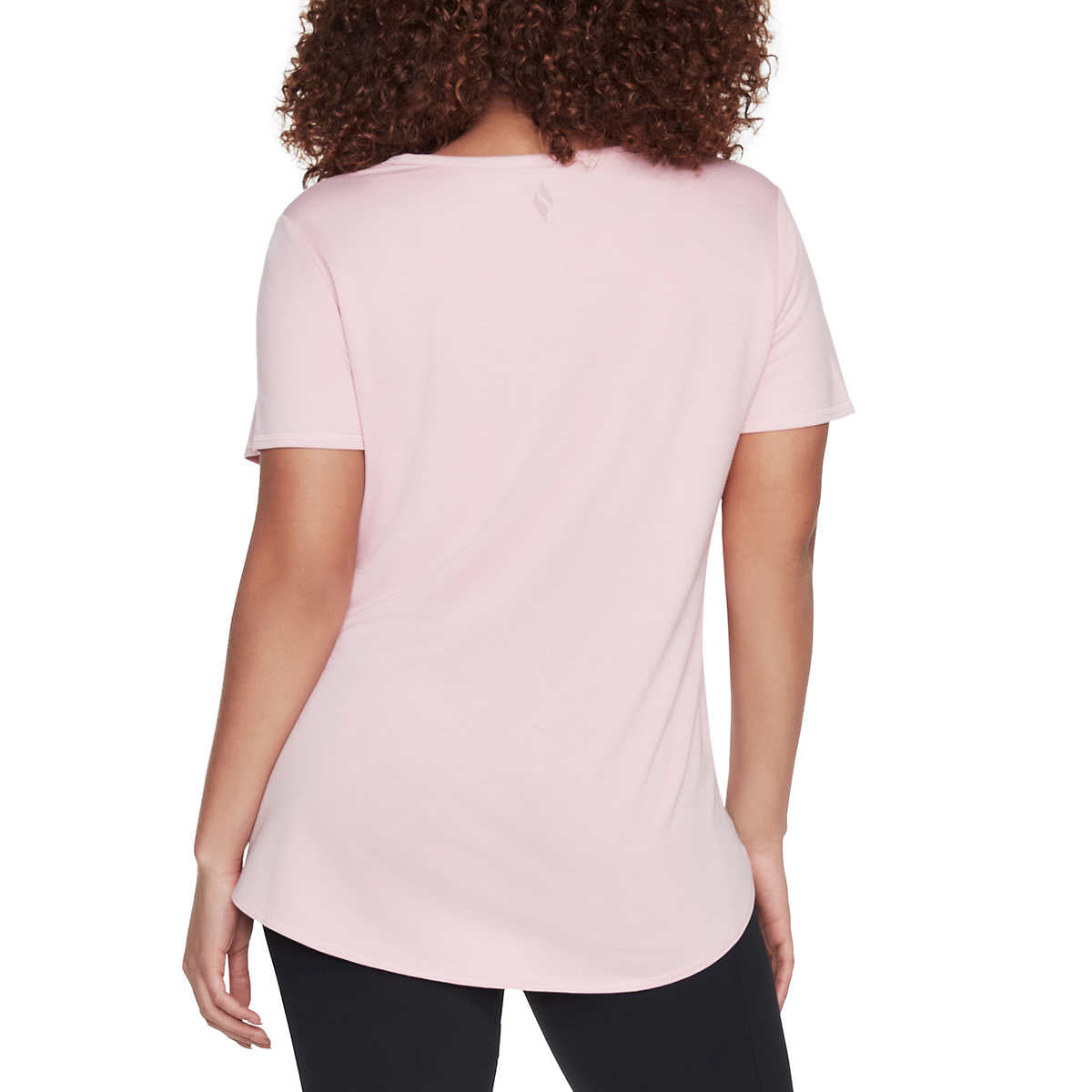Skechers Women's 2-Pack Lightweight Tee Soft Active Casual Tunic T-Shirt