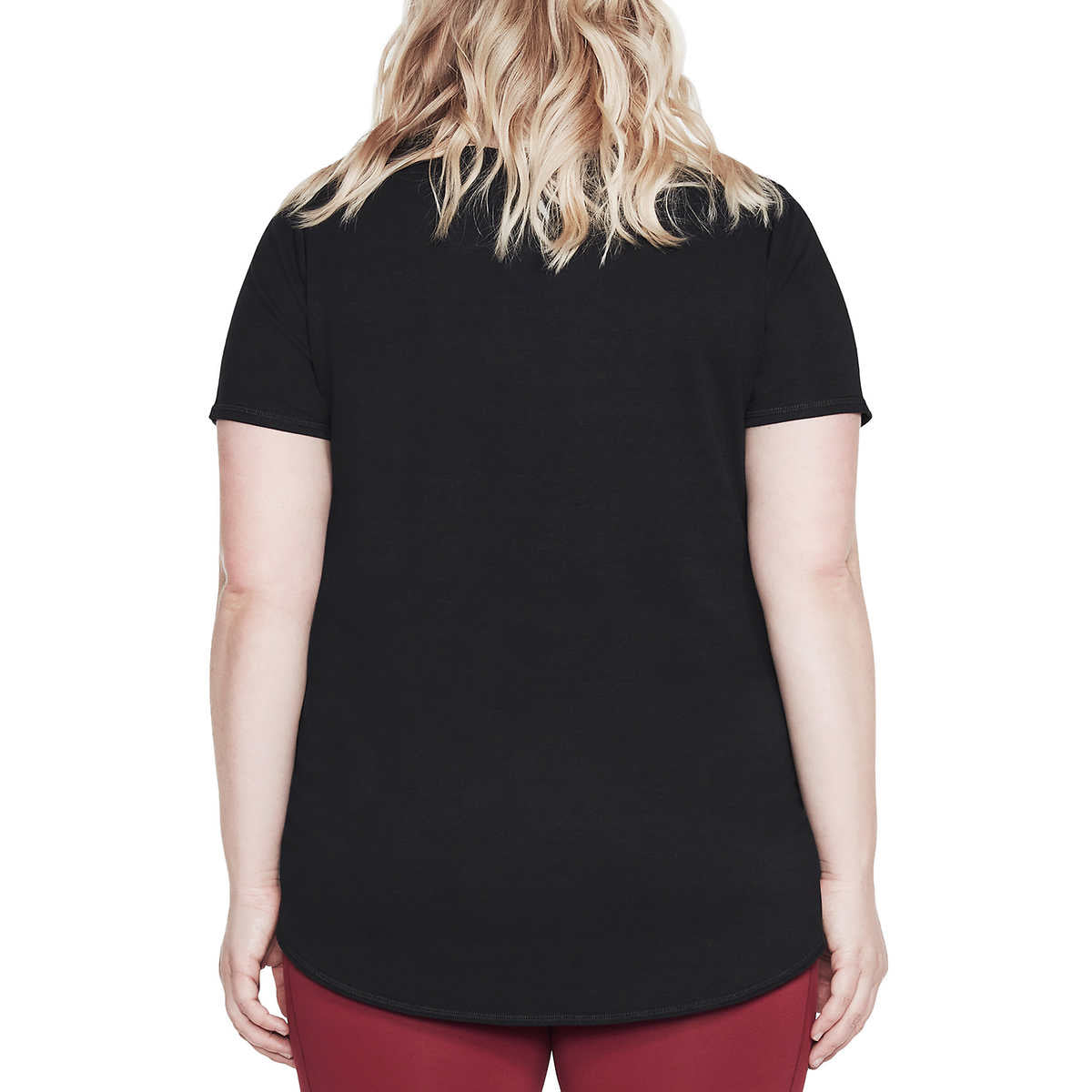 Skechers Women's 2-Pack Lightweight Tee Soft Active Casual Tunic T-Shirt