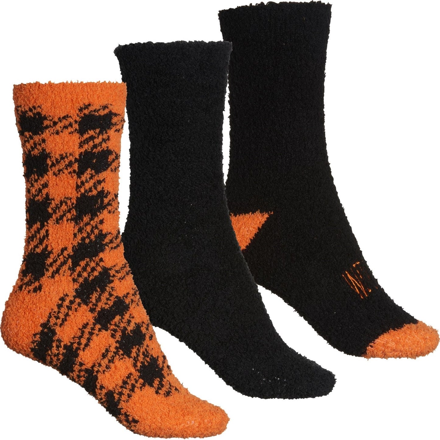 Rae Dunn Women's 3-Pack Soft Plush Halloween Witch Cozy Crew Socks