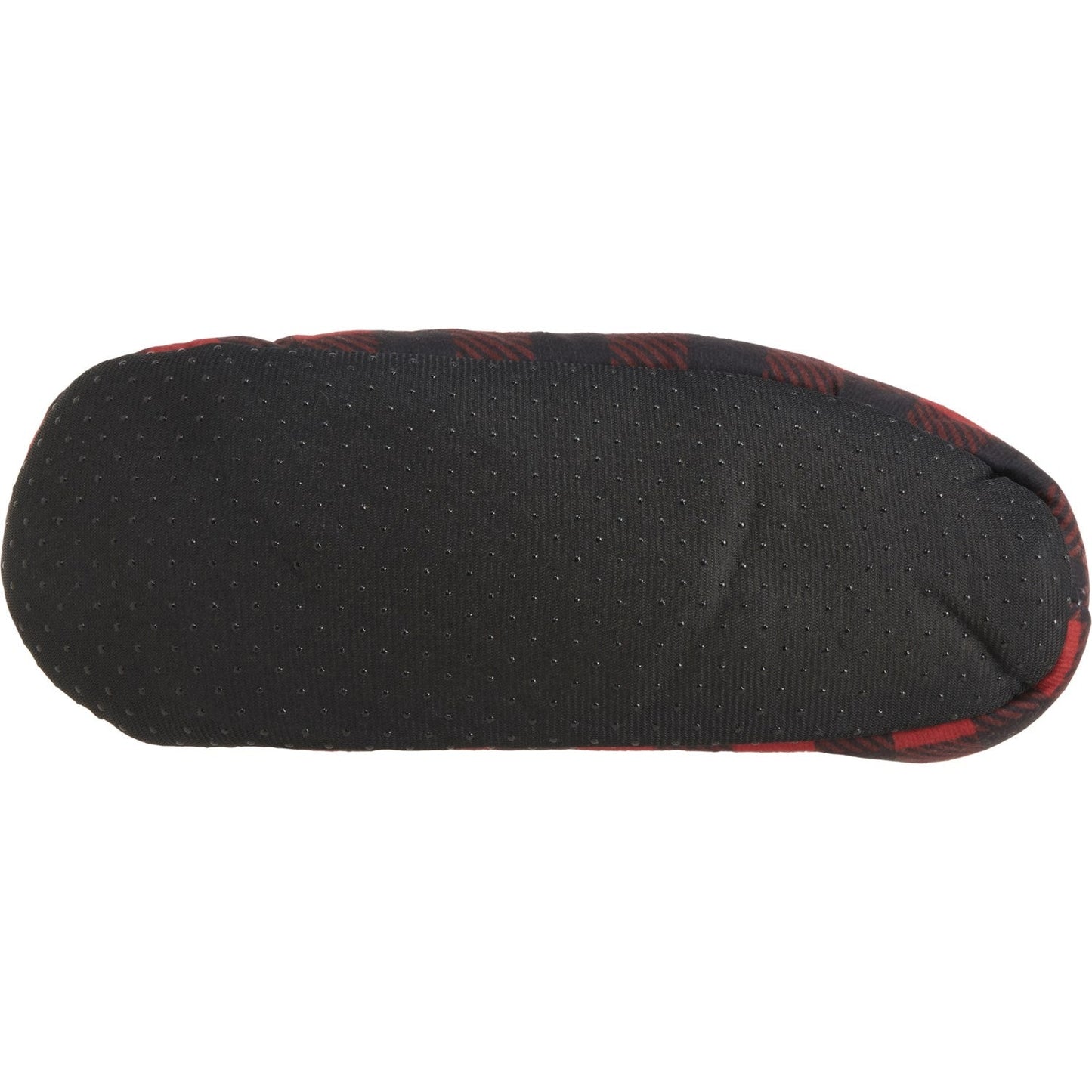 Rae Dunn Women's Merry Merry Plaid Plush Faux Fur Christmas Cozy Slippers