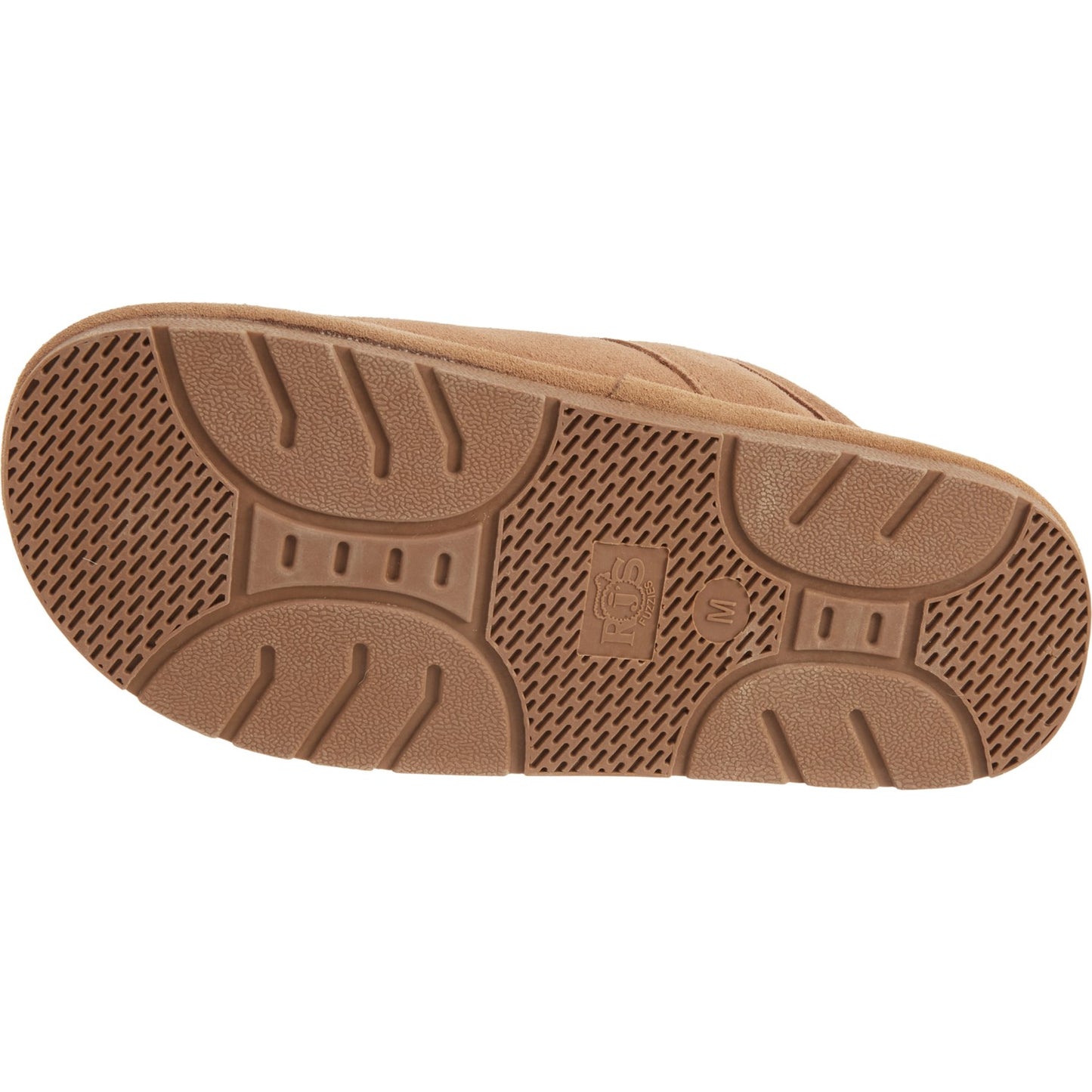RJ FUZZIES Men's Cozy Wool Scuff Suede Comfort Slip-on Style Slippers
