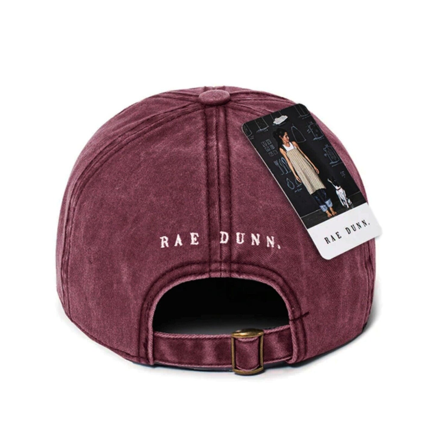 Rae Dunn Women's Game Day Red Denim Baseball Cap