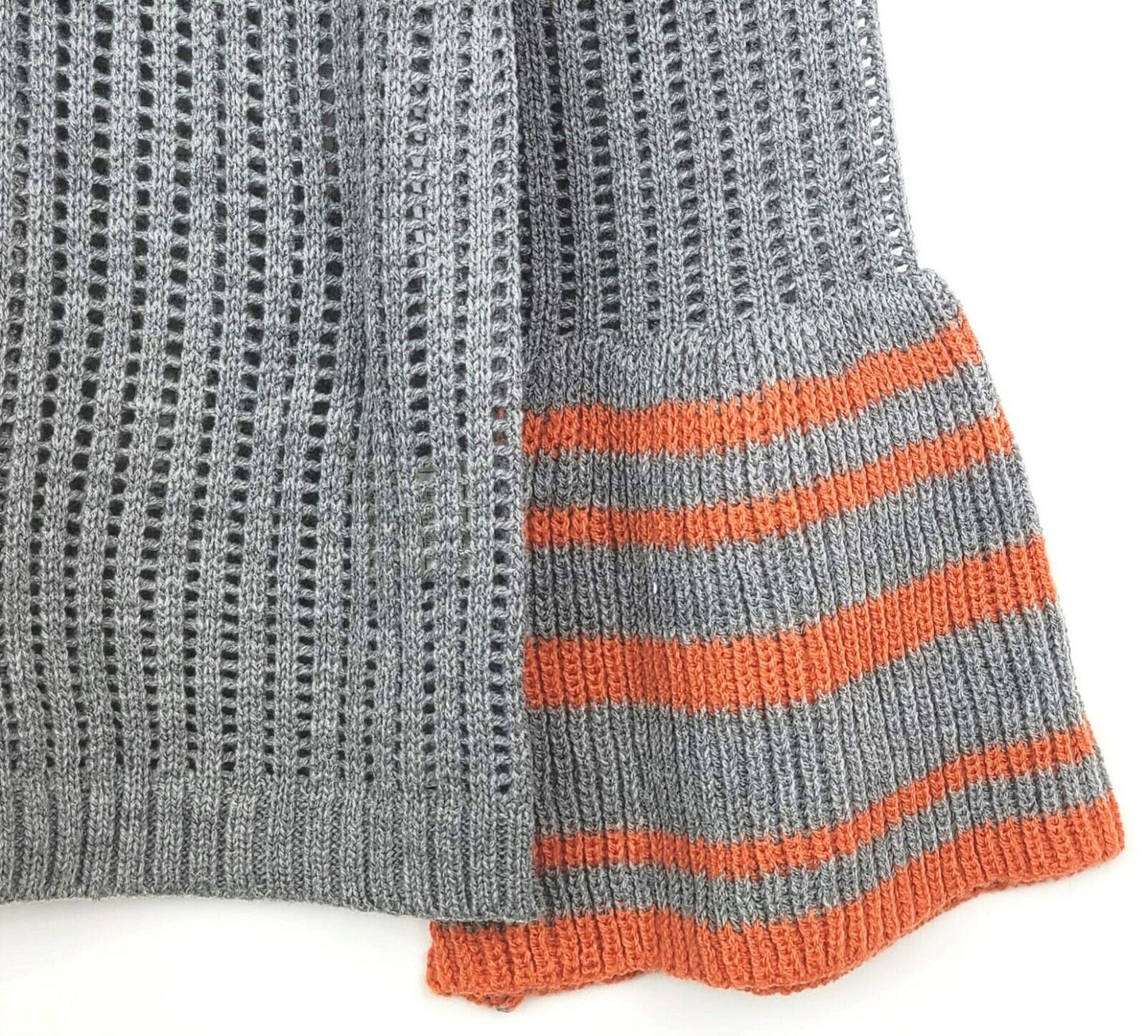 Jack By BB Dakota Women's Flare Stripe Sleeves Lightweight Knit Top Sweater