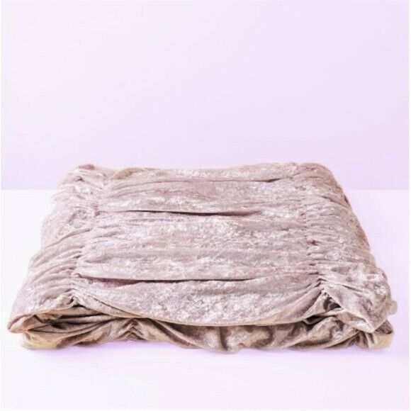 Rachel Zoe 3-Pc Soft Crushed Velvet Duvet Cover Full/Queen Set