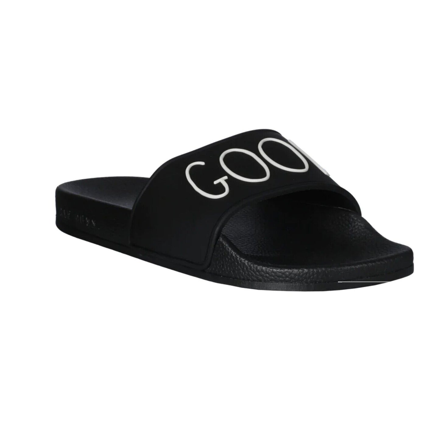 Rae Dunn Women's Good Vibes, Beach Please Slip On Casual Slide Sandals