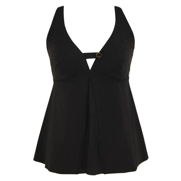 AMORESSA BY MIRACLESUIT Discotheque Liza Swing Beach Swim Tankini Top