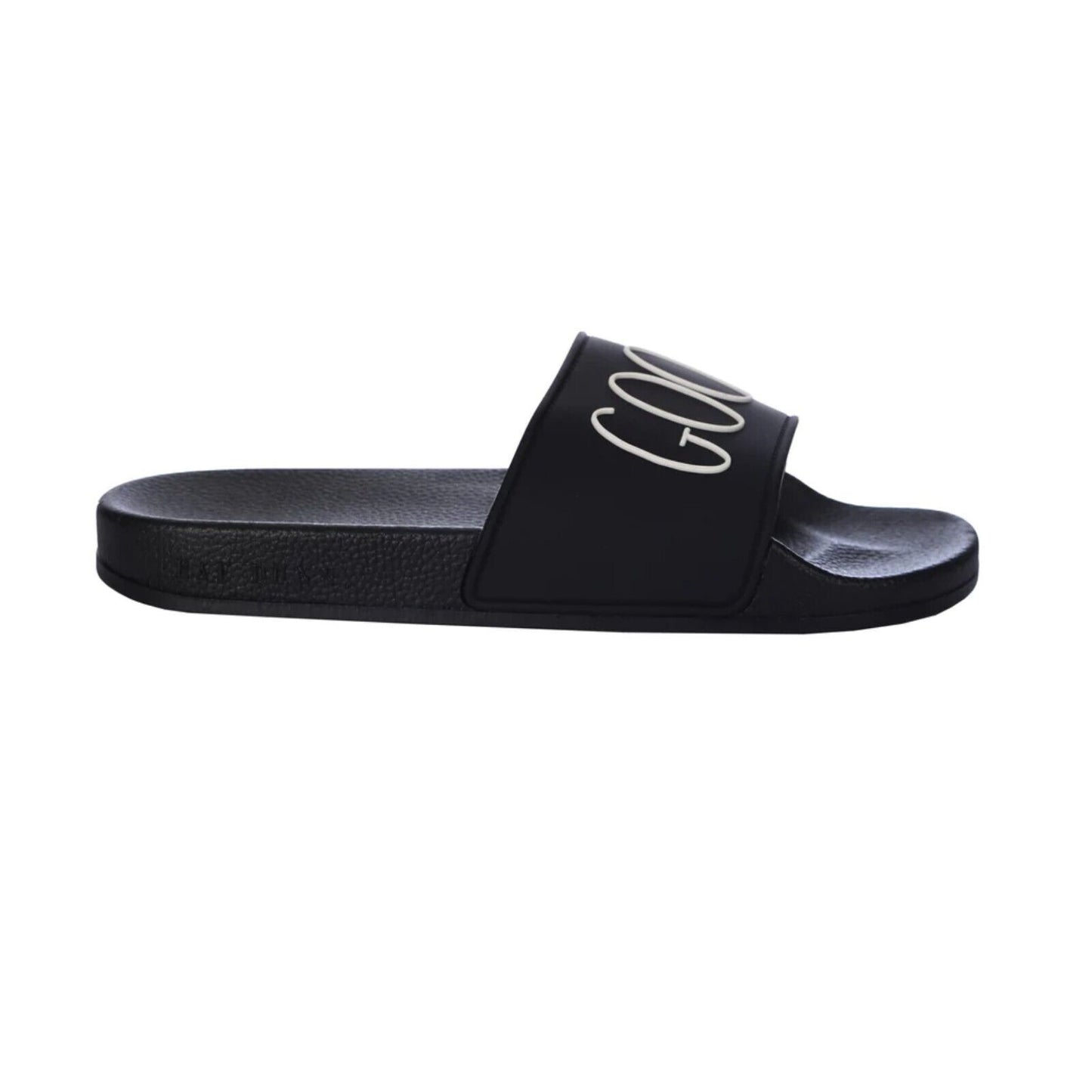 Rae Dunn Women's Good Vibes, Beach Please Slip On Casual Slide Sandals