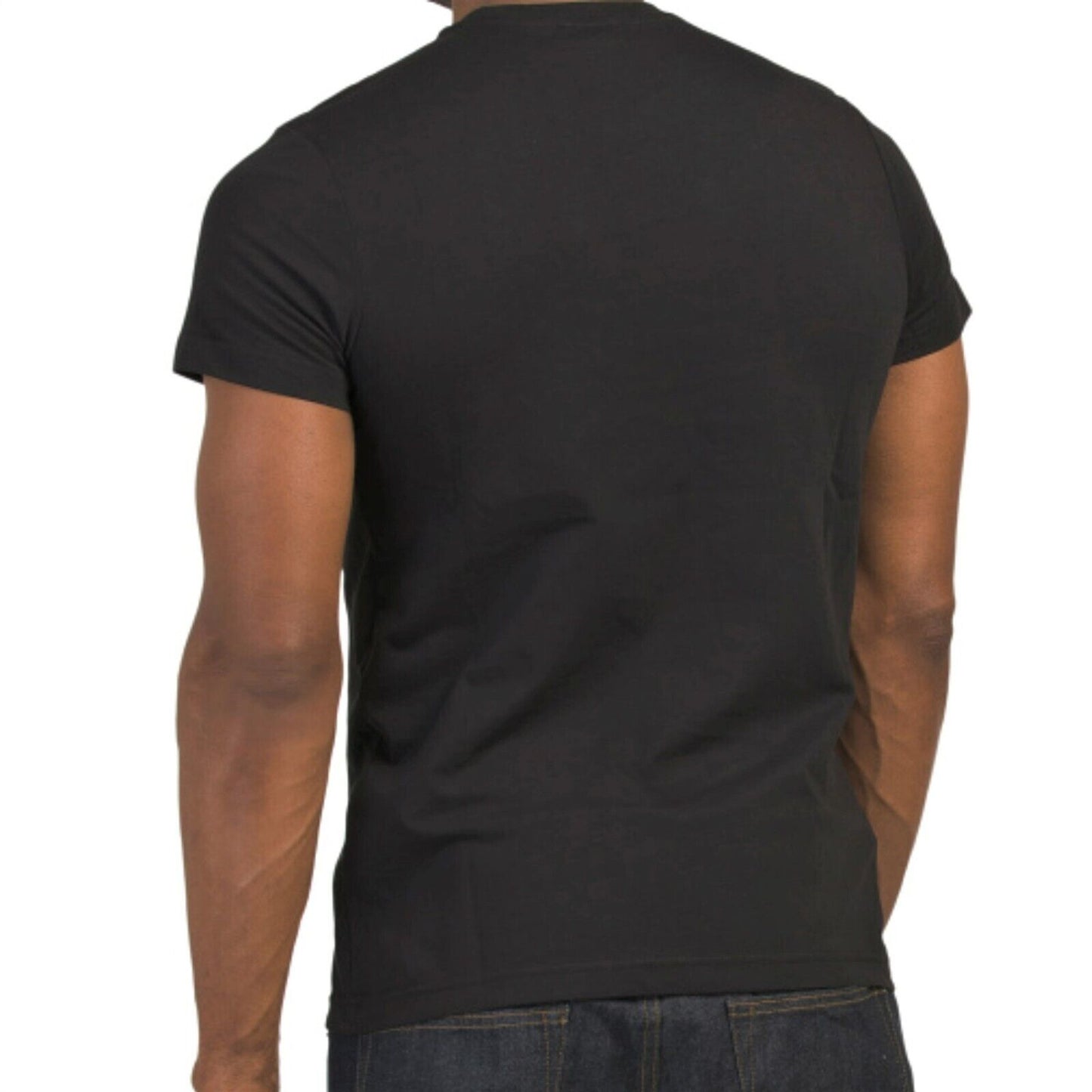 True Religion Men's Graphic Logo Print Foil Crew Neck T-Shirt