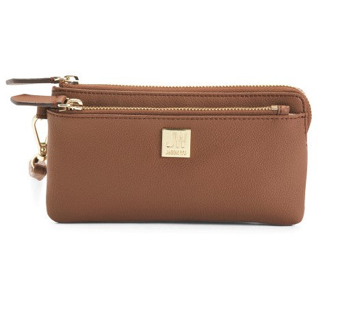 JASON WU Leather Wristlet Wallet