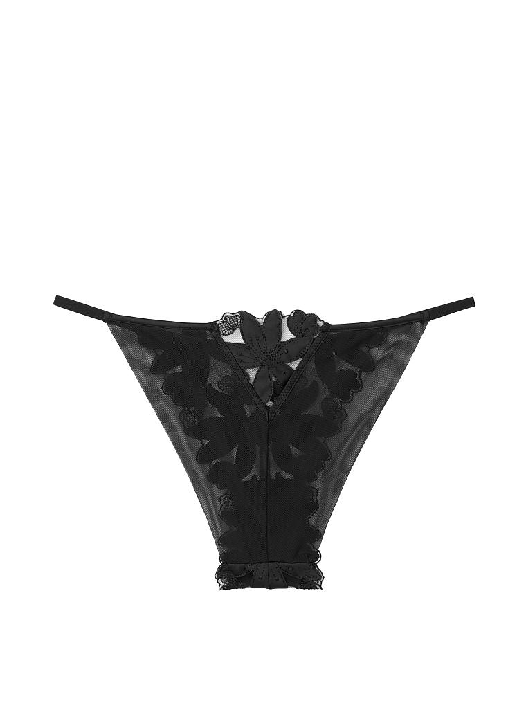 Victoria's Secret Floral Embroidery Brazilian Panty