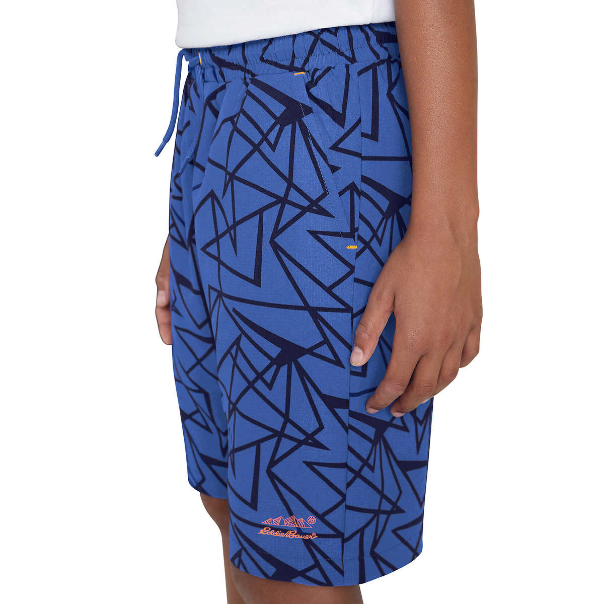 Eddie Bauer Big Boy's 2-pack Youth Hybrid Quick Dry Mesh Lined Casual Active Shorts