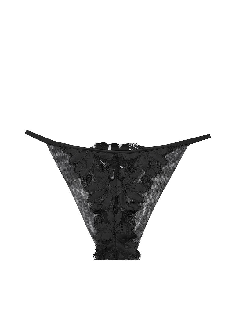 Victoria's Secret Floral Embroidery Brazilian Panty