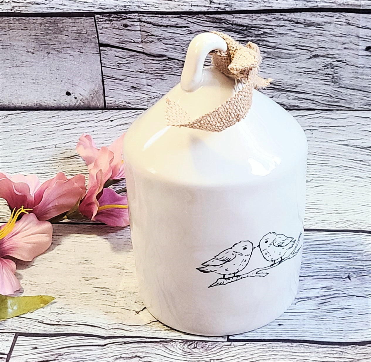 RAE DUNN Rest Round Easter Spring Home Decor Birdhouse