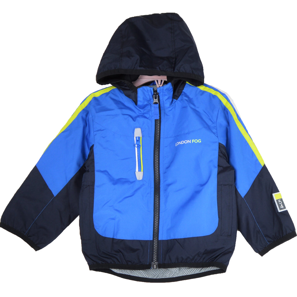 London Fog Toddler Boys Color Block Soft Shell Windbreaker Jacket