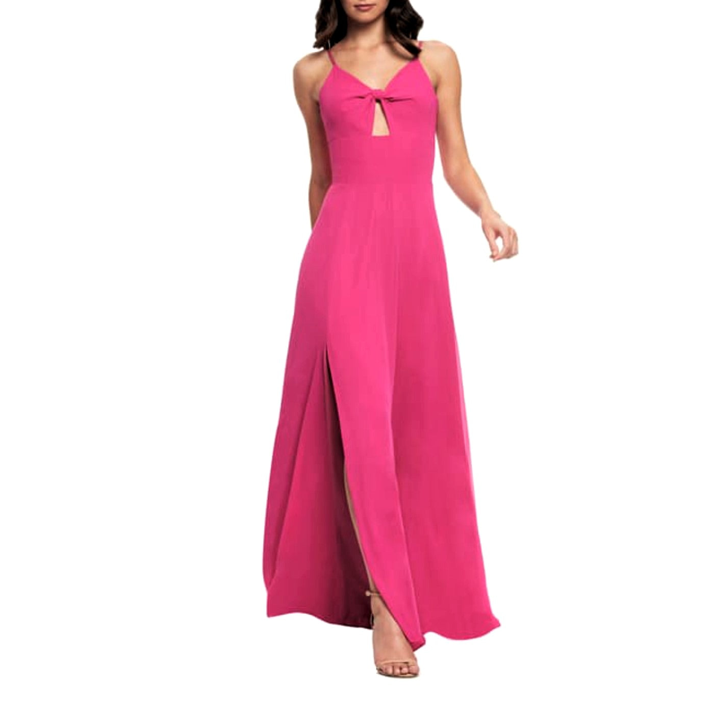 Dress the population - NWT cambria selling twist bodice gown dress maxi knot front