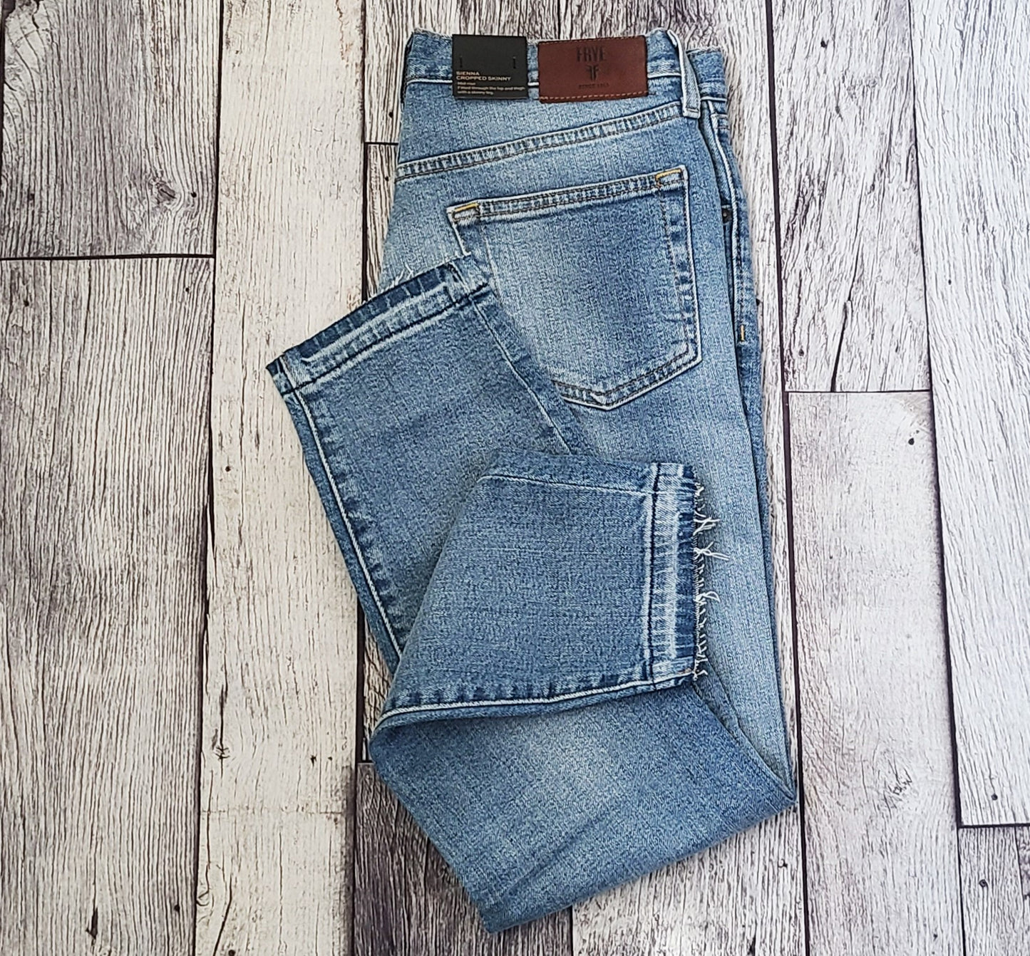 FRYE Sienna Mid Rise Skinny Jeans
