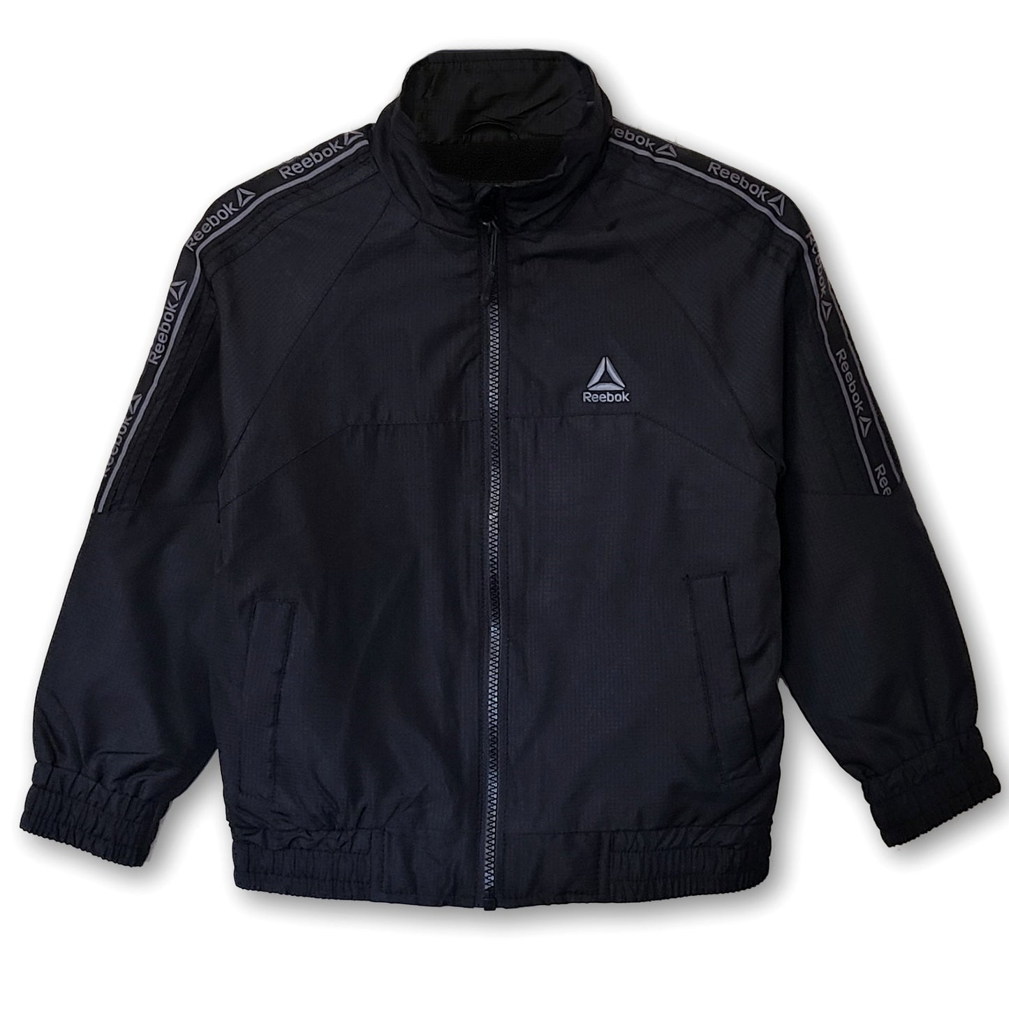 Reebok Boy's Fleece Lined Lightweight Full Zip Windbreaker Jacket
