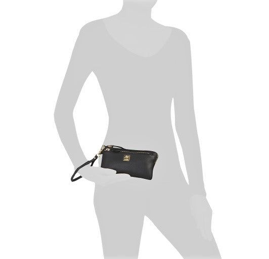 JASON WU Leather Wristlet Wallet