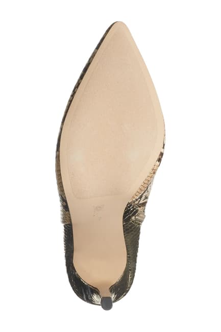 BCBGeneration Women's Haffi Snakeskin Embossed High Stiletto Heel Ankle Bootie
