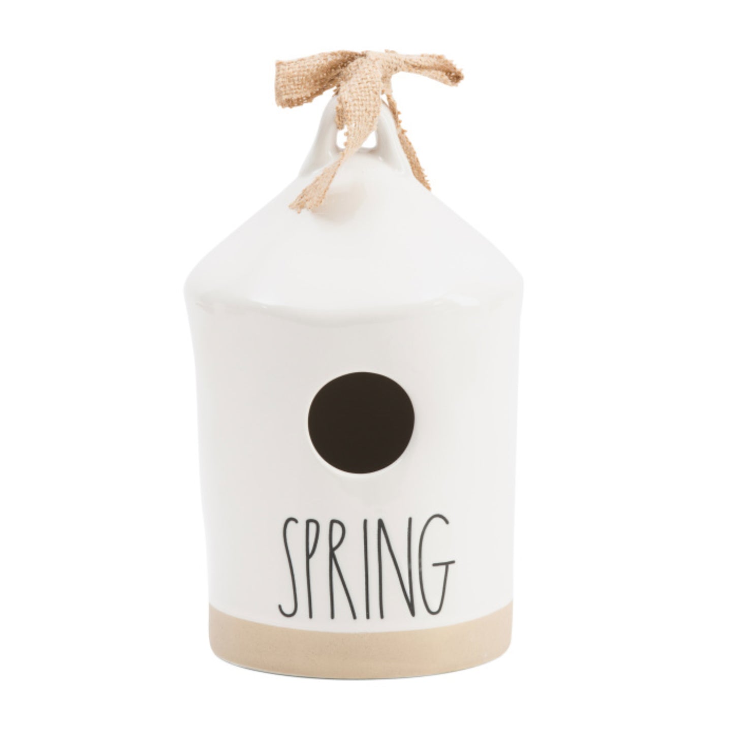 RAE DUNN Spring Easter Spring Decor Ceramic Birdhouse