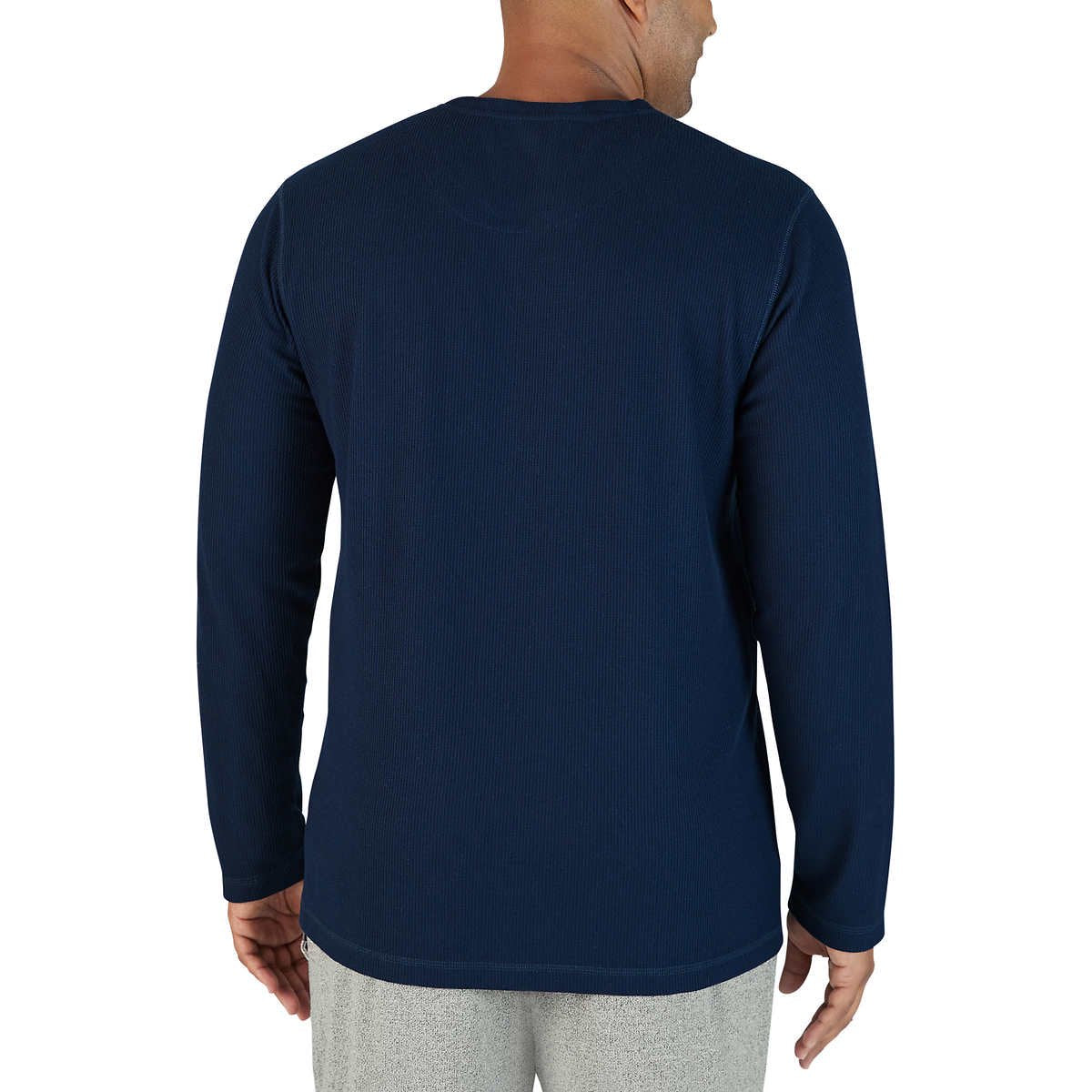 Eddie Bauer Men’s 2-Piece Super Soft Top & Bottom PJ Lounge Set Gray