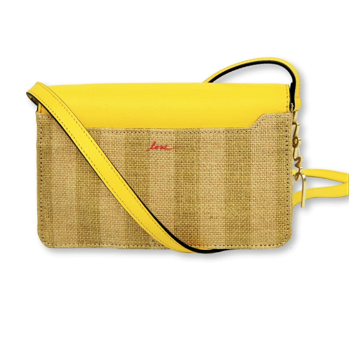 ED Ellen DeGeneres Women's Love Charm Lyon Crossbody Bag