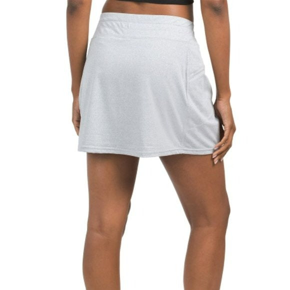 Kyodan Women's Elastic Waistband Built-in Shorts Zippered Pocket Skort