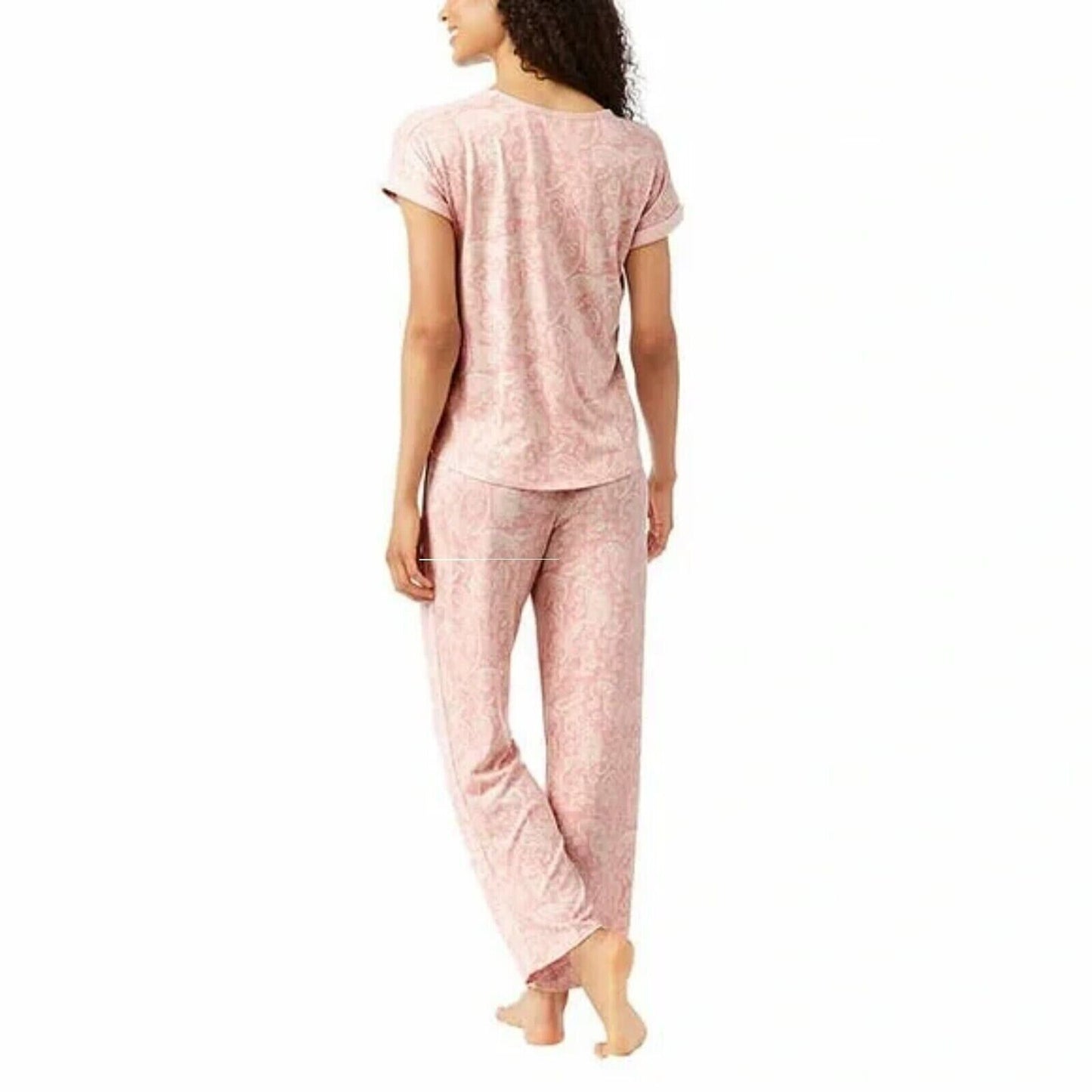 Lucky Brand PLUS 4-Piece Super Soft Floral Print Lounge Pajama Set