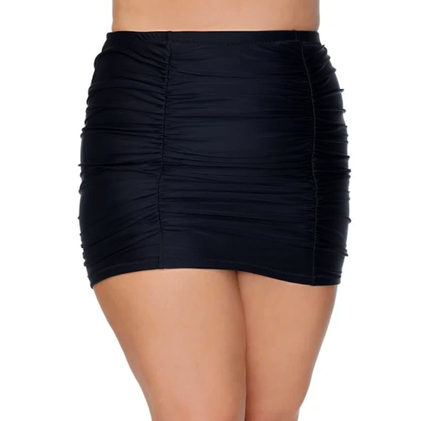 Raisins Curve Women's Plus Calina Solids Costa Skirt Swim Bottom