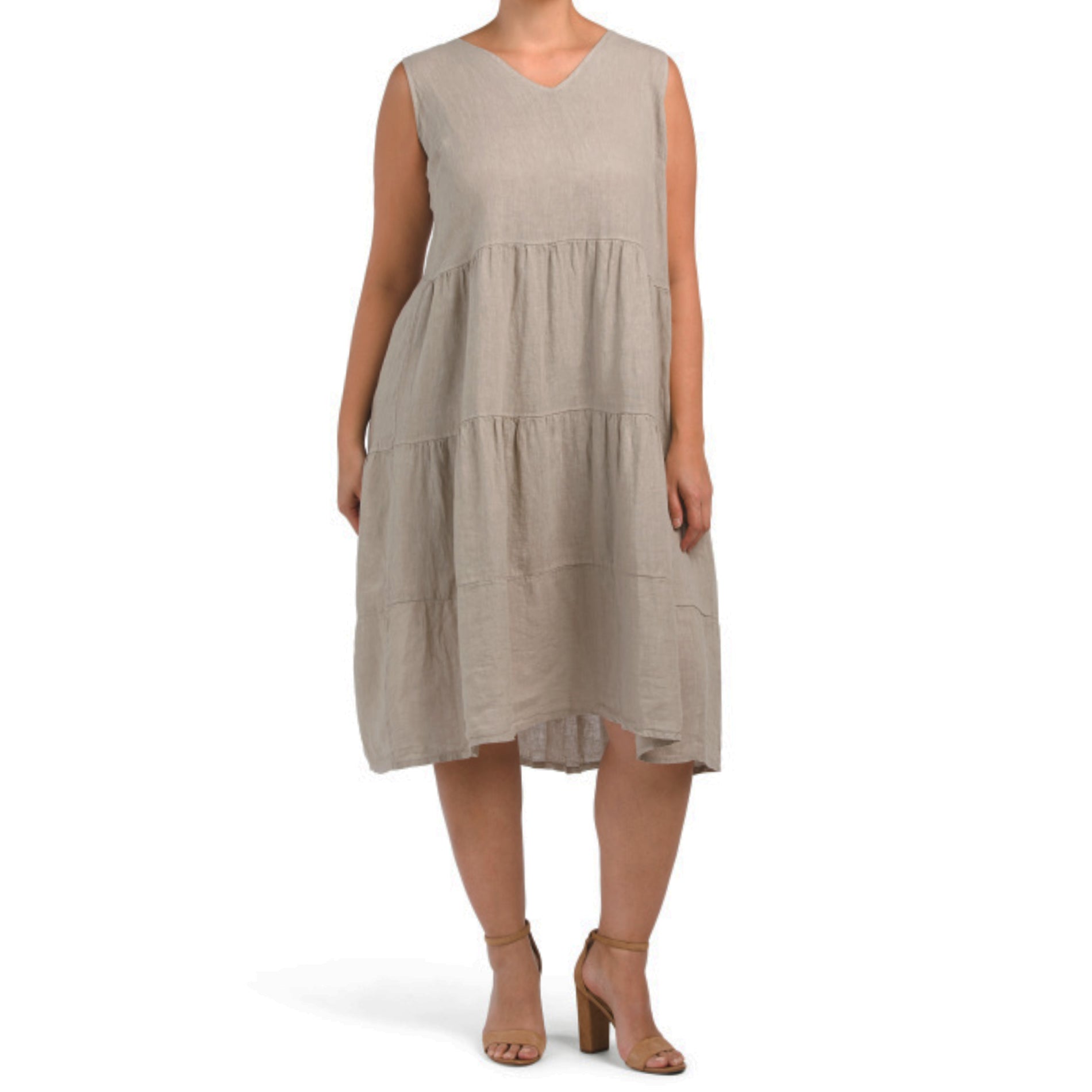 rosemarine linen dress italy Rosemarine 100% linen dress