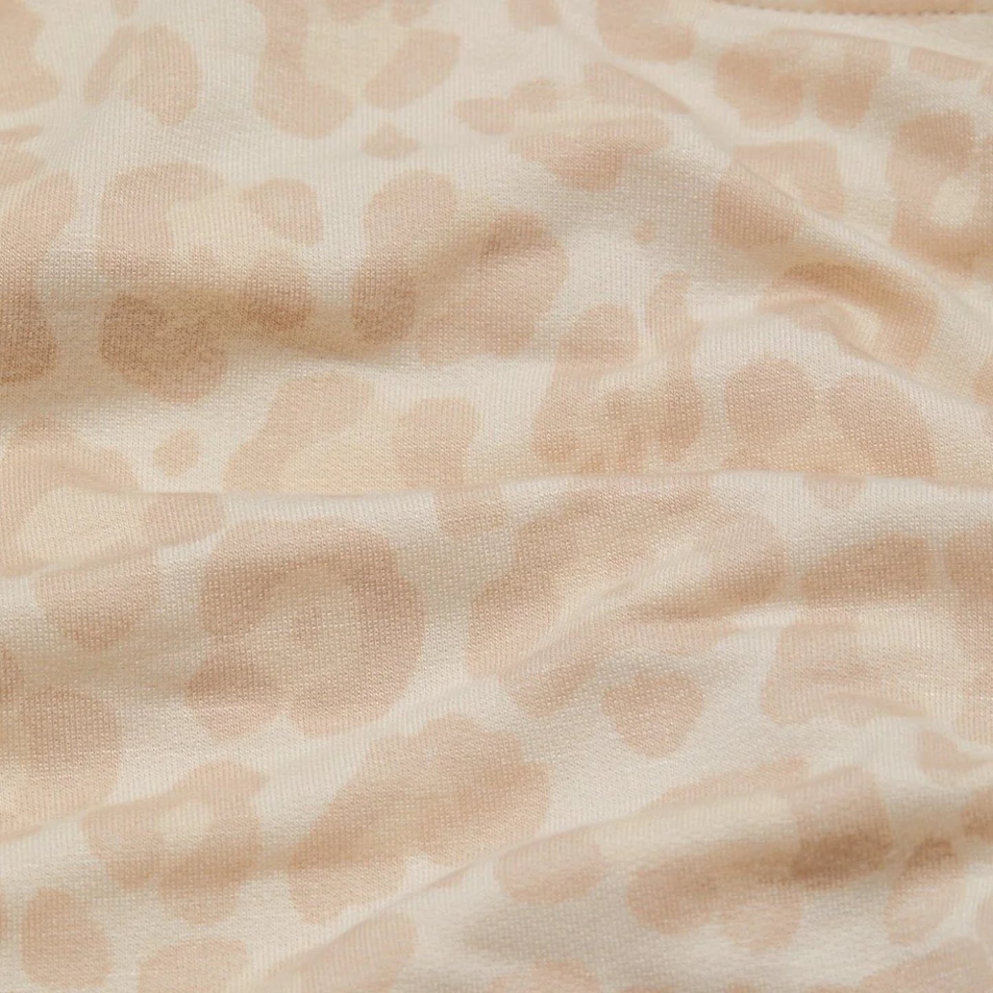 Splendid Women's Ultra Soft Leopard Print Cowl Neck Pullover Top Sweatshirt