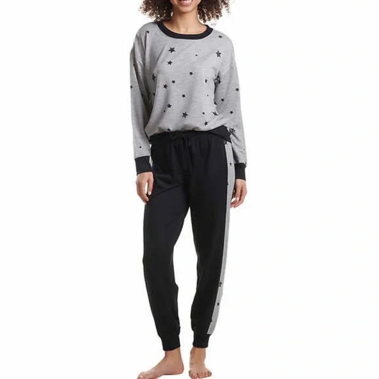 Splendid Women's Pus 2-Piece Ultra Soft PJ Stars Print Lounge Pajama Set