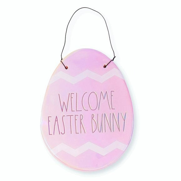 Rae Dunn Easter Egg Ceramic Wall Plaque