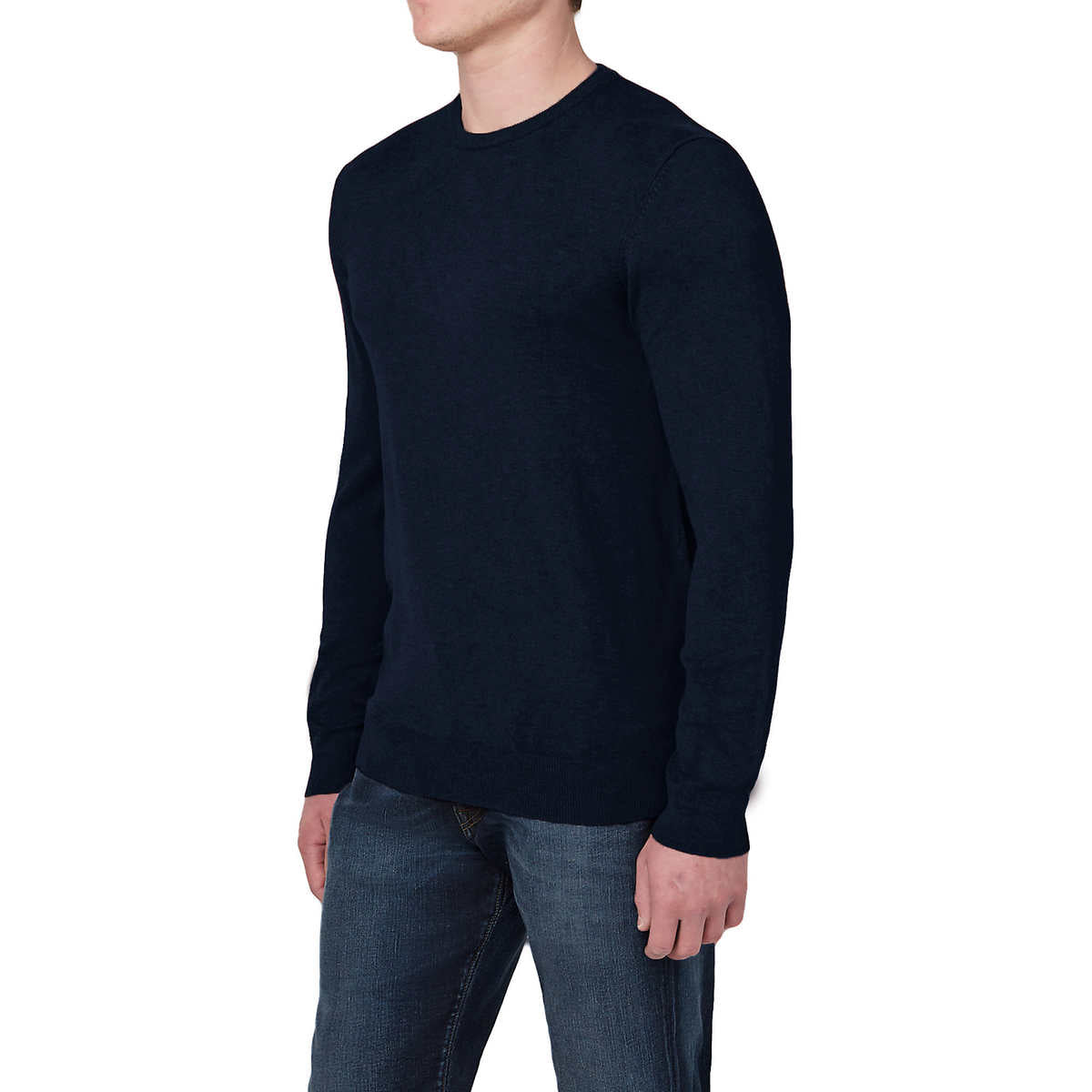 Buffalo David Bitton Men’s Crew Neck Soft Knit Mid-Weight Pullover Sweater