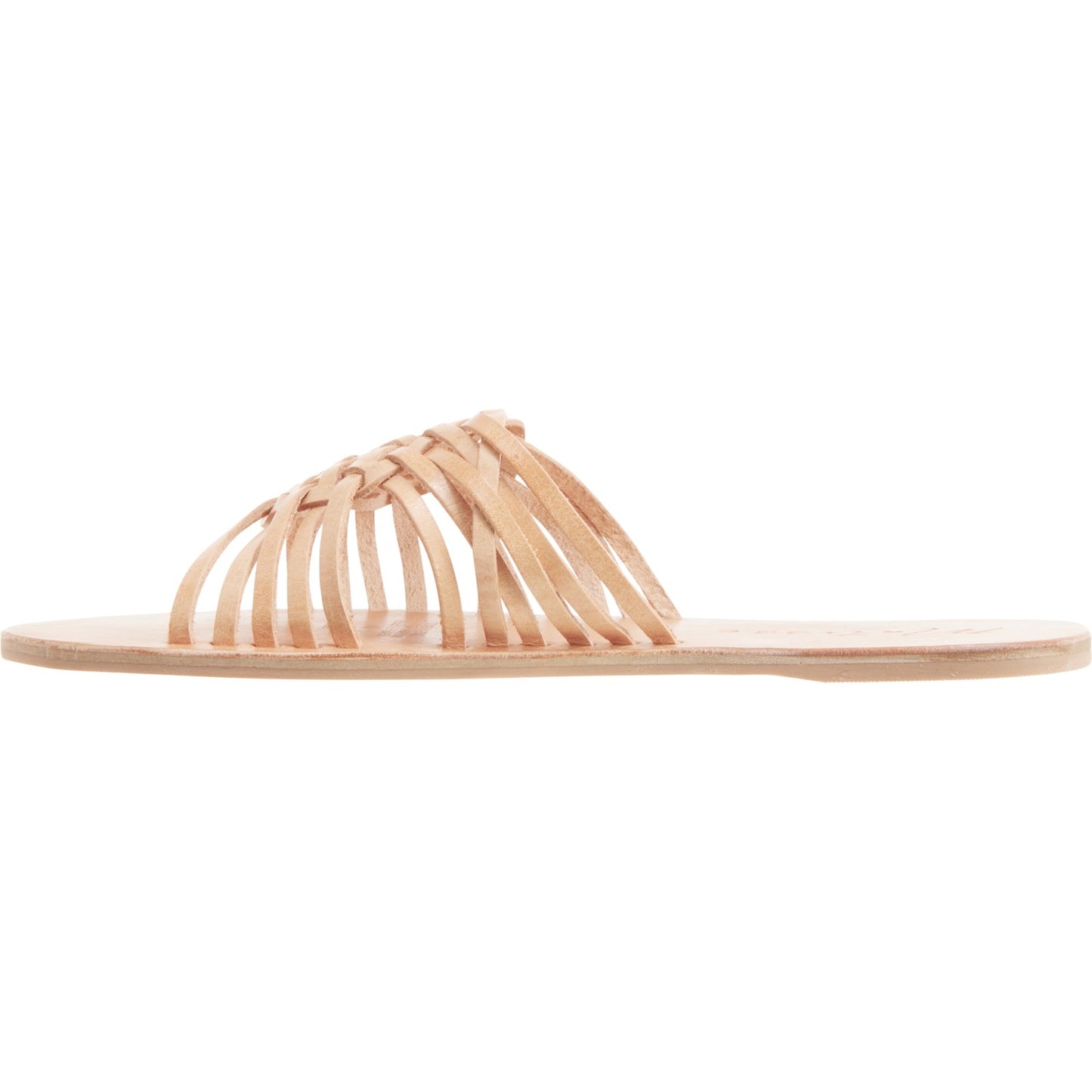 Matisse Women's Fred Woven Leather Flat Slip On Sandals