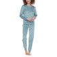 Honeydew Women's 2-Pc Super Soft Fleece Velour Pajama Lounge Set