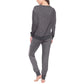 Honeydew Women's 2-Pc Super Soft Printed Soft Pajama Lounge Set
