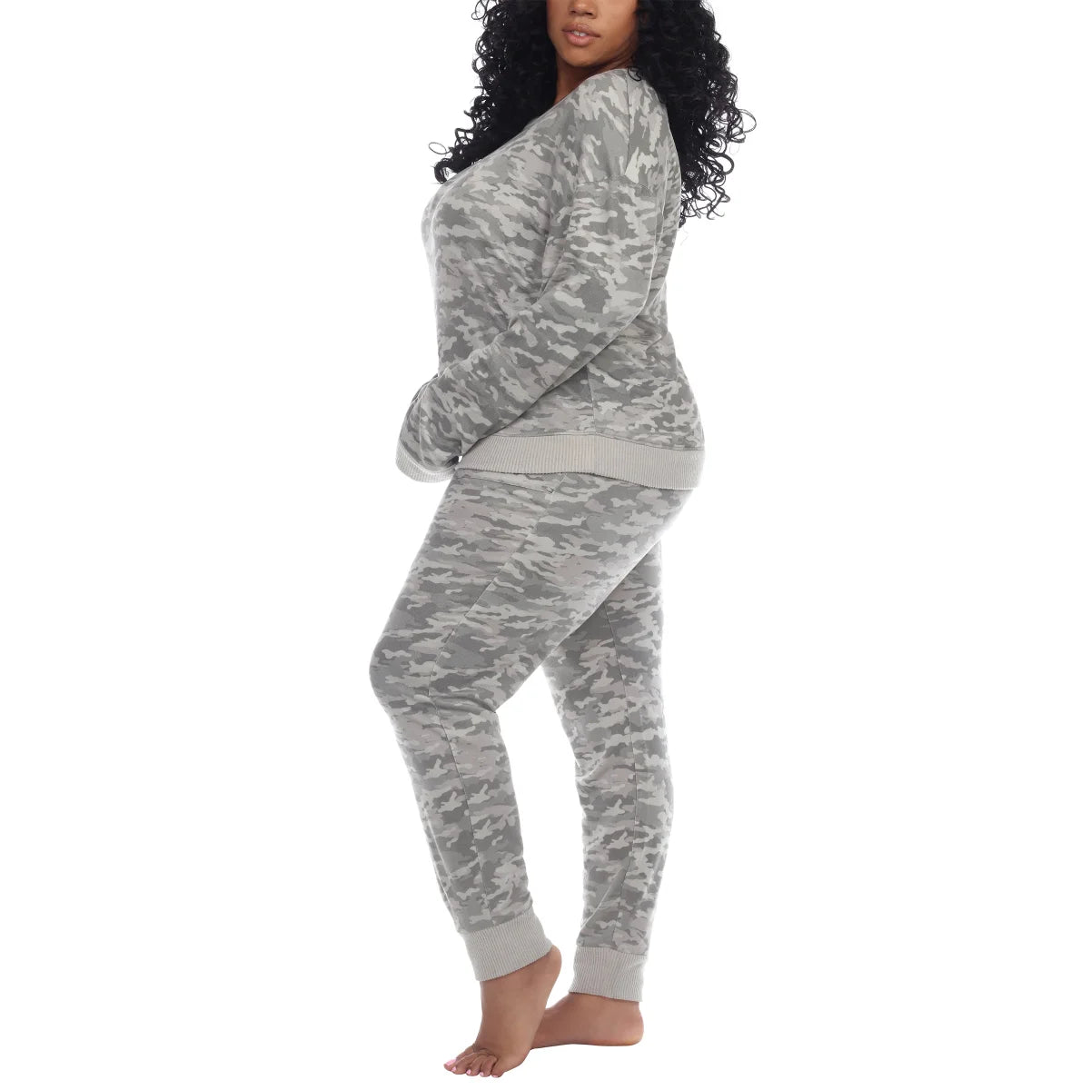 Honeydew Women's 2-Pc Super Soft Printed Soft Pajama Lounge Set