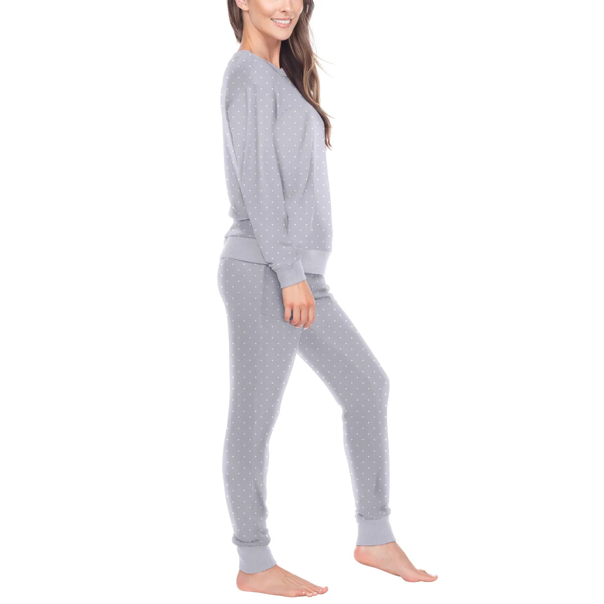 Honeydew Women's 2-Pc Super Soft Printed Soft Pajama Lounge Set