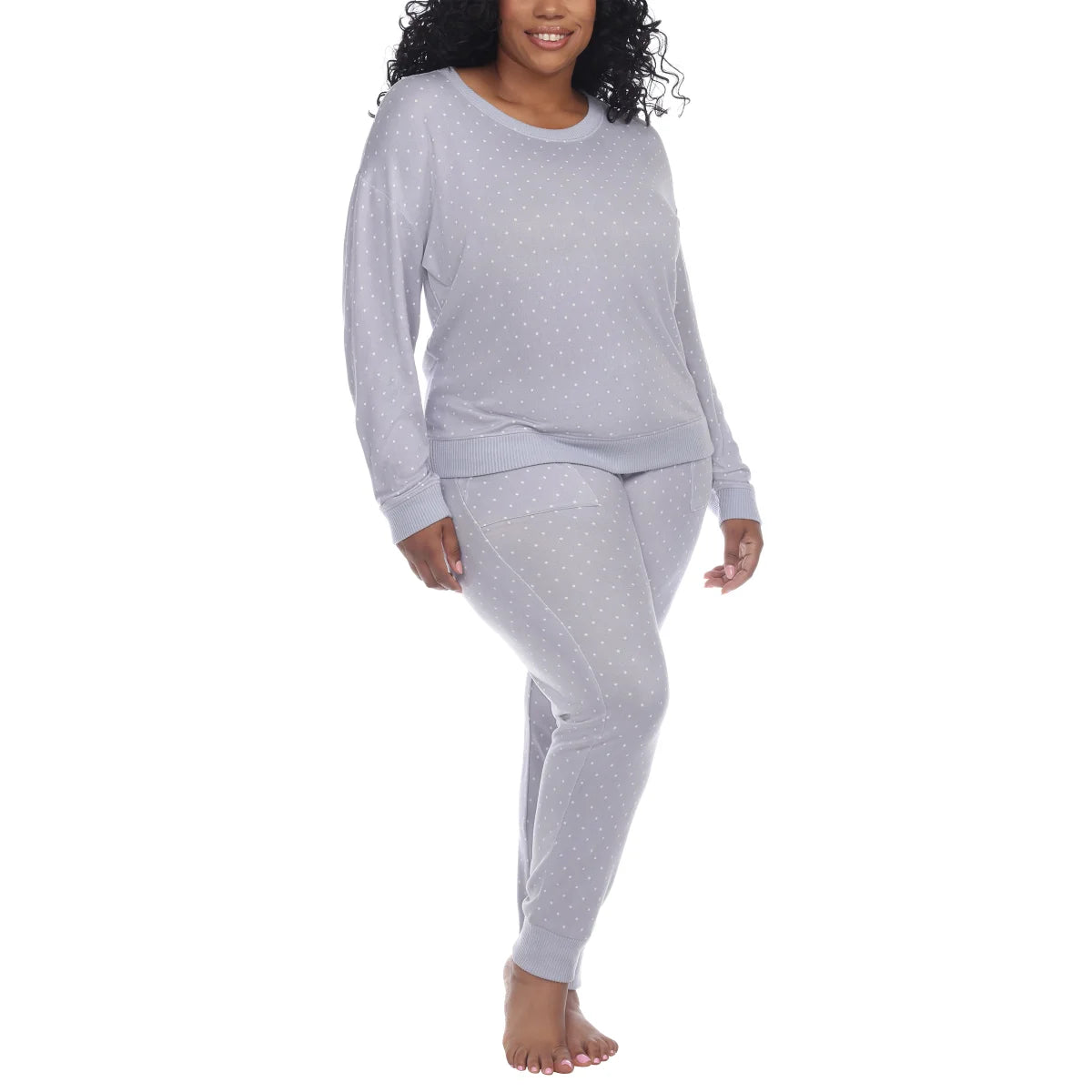 Honeydew Women's 2-Pc Super Soft Printed Soft Pajama Lounge Set