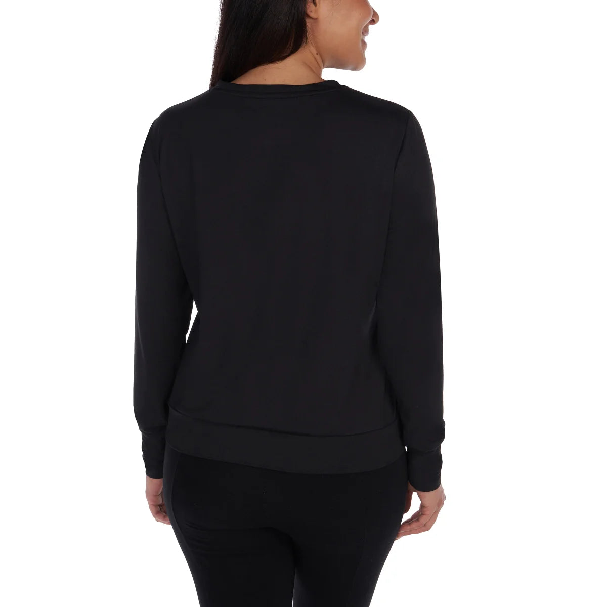 Lukka Lux Women's 2-Pack Moisture Wicking Long Sleeve Sweatshirt Active Top