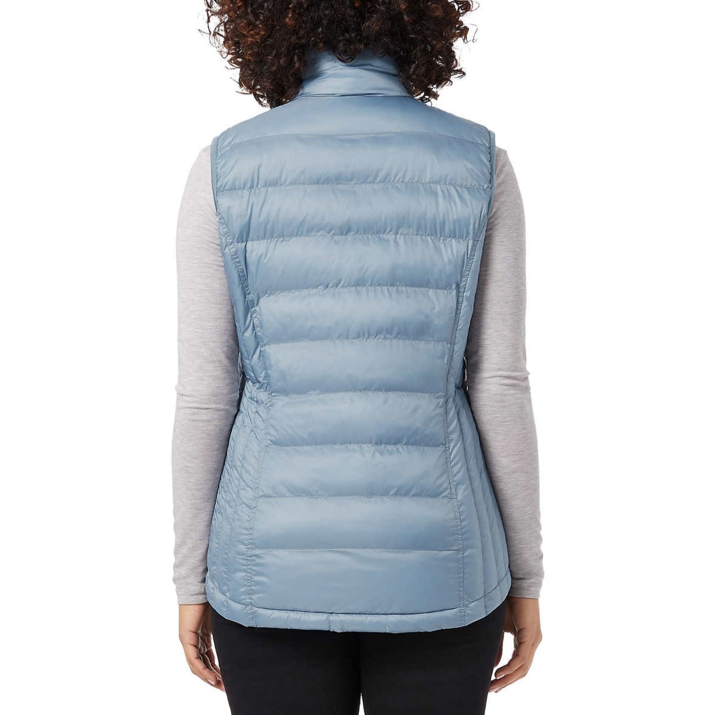 32 Degrees Women's Quilted Stand-up Collar Lightweight Warmth Full Zip Vest