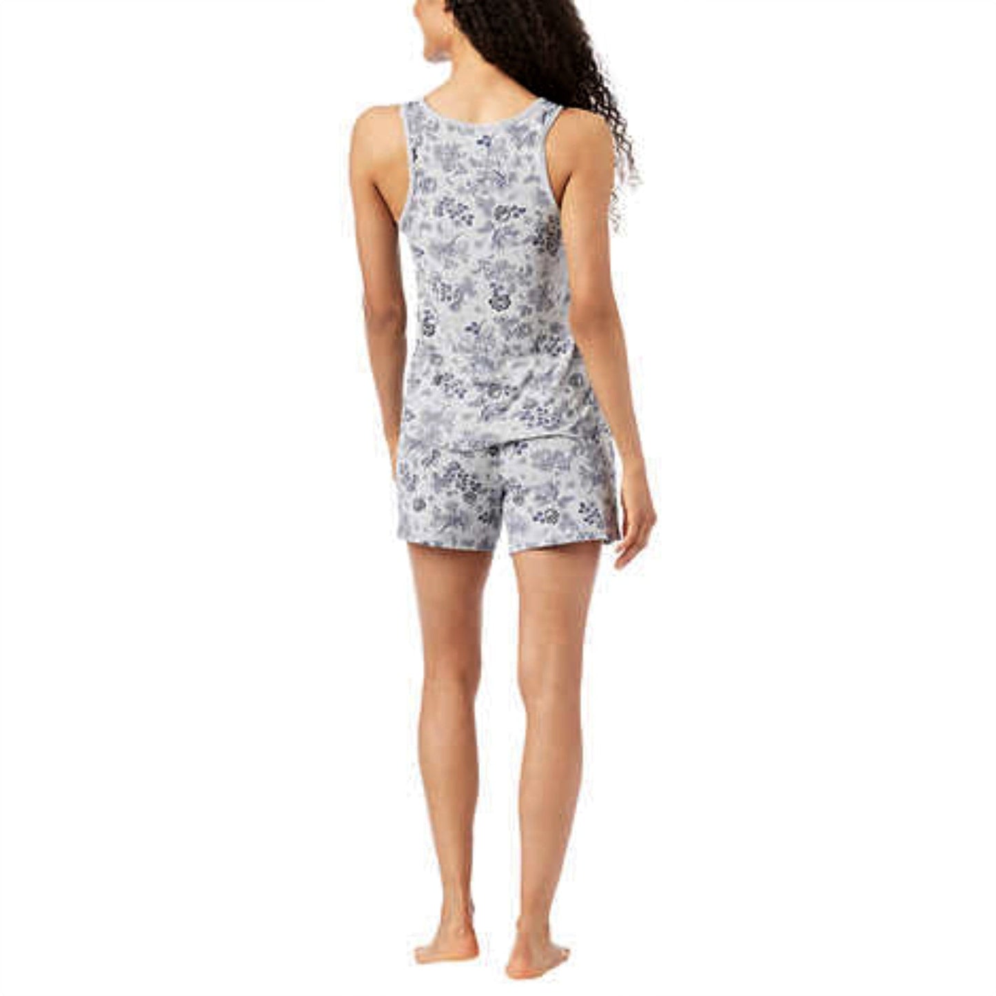 Lucky Brand Women's 4-Piece Super Soft  Floral Camo Print Lounge Pajama Set