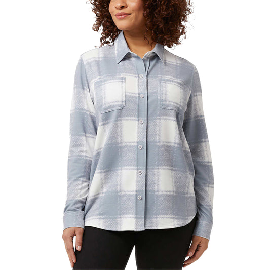 32 Degrees Women's 4-way Stretch Soft Button-Up Shirt