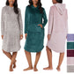 32 Degrees Women's Super Soft Velour Relaxed Fit Hooded Lounger