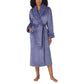 Carole Hochman Women's Silky Soft Shawl Collar Wrap Style Plush Robe