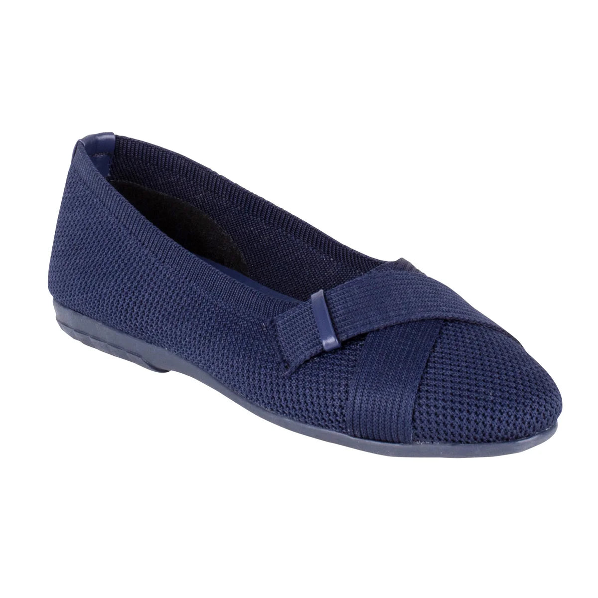 Gloria Vanderbilt Women's Debbie Slip-On Style Lightweight Breathable Stretch Flat Shoes