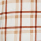 SAGE Women's Button Front Cozy Plush Plaid Shirt Jacket